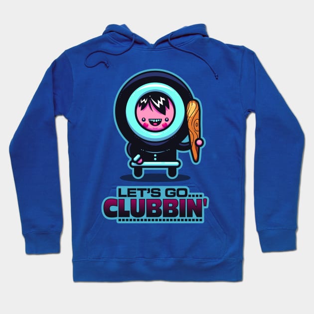 Clubbin' Hoodie by ArtisticDyslexia